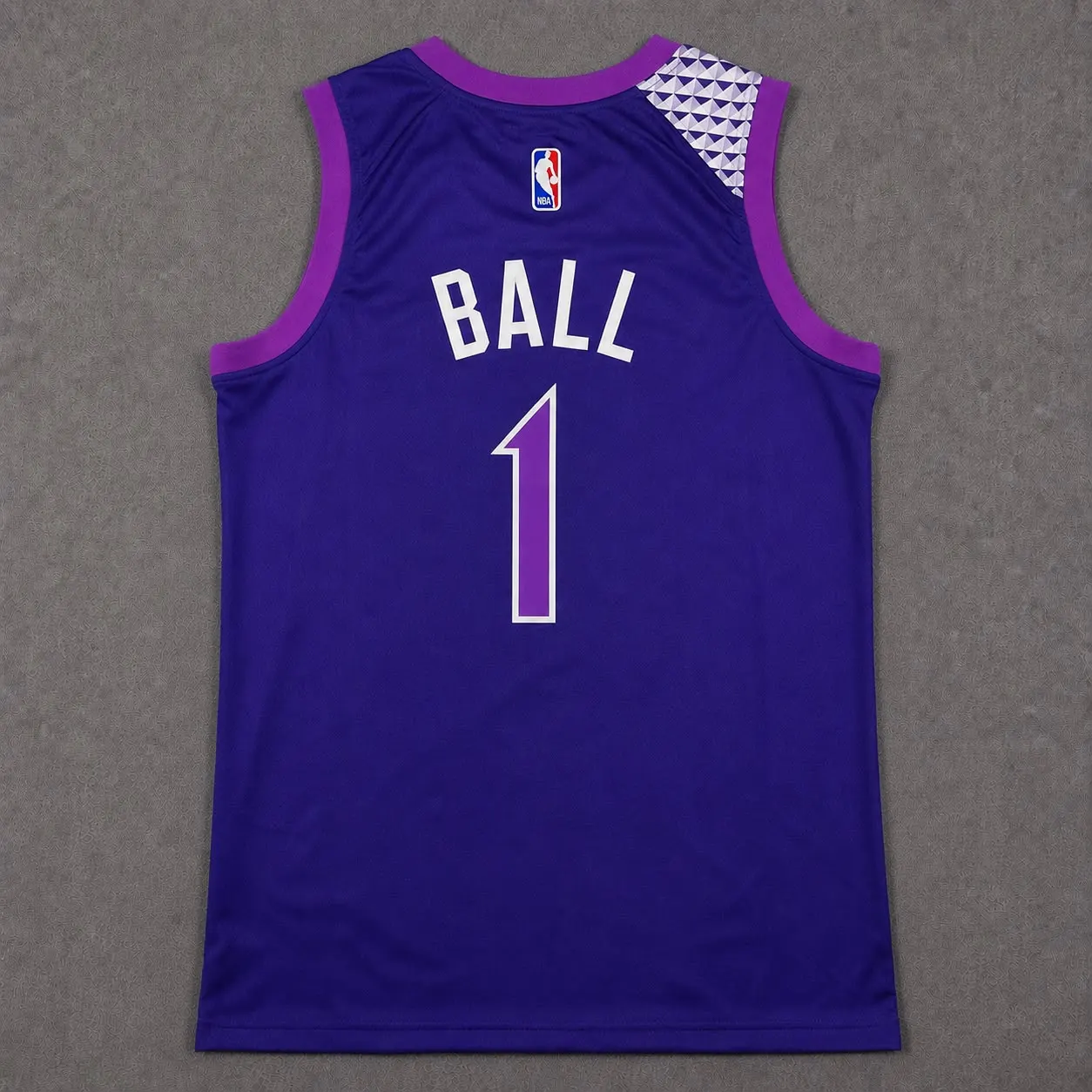 MINNESOTA TIMBERWOLVES LAMELO BALL PURPLE JERSEY