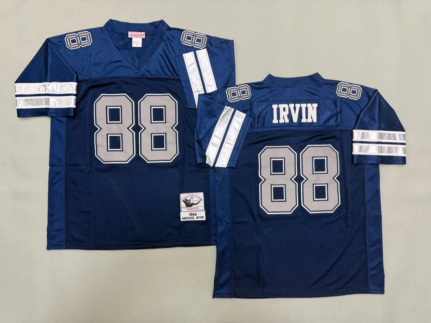 DALLAS COWBOYS MICHAEL IRVIN BLUE VINTAGE JERSEY