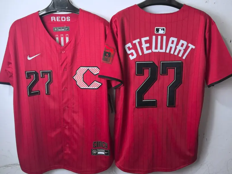 Cincinnati Reds Sal Stewart Red Jersey
