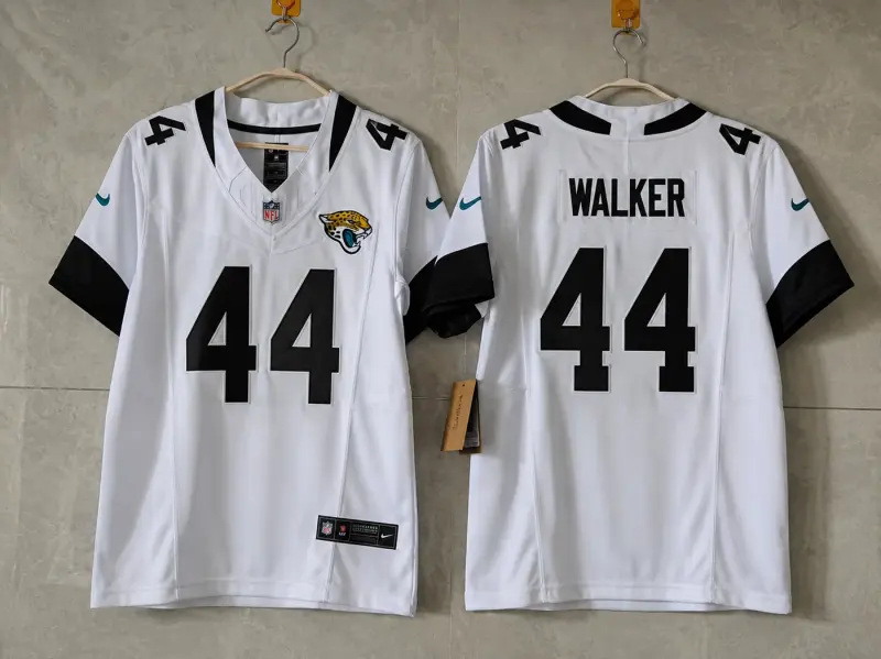 JACKSONVILLE JAGUARS TRAVON WALKER WHITE JERSEY
