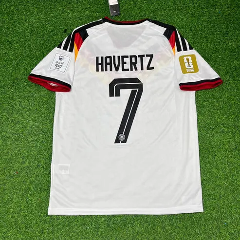 2026 WORLD CUP KAI HAVERTZ TEAM GERMANY WHITE JERSEY
