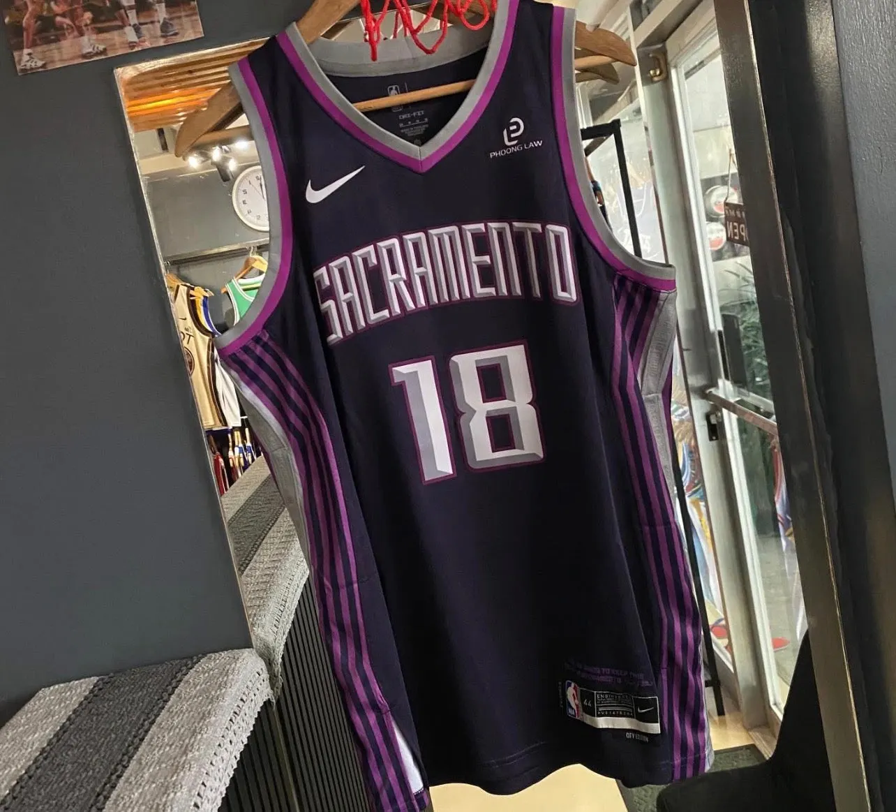 RUSSELL WESTBROOK PURPLE JERSEY