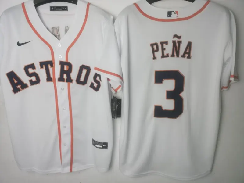 Houston Astros Jeremy Pena White Jersey