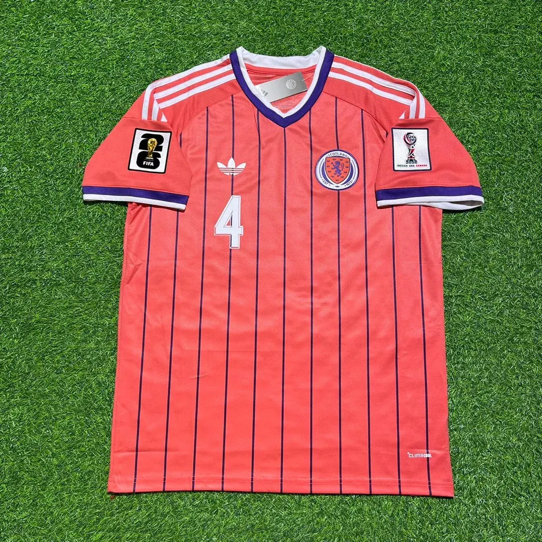 2026 World Cup Scott McTominay Team Scotland Red Jersey