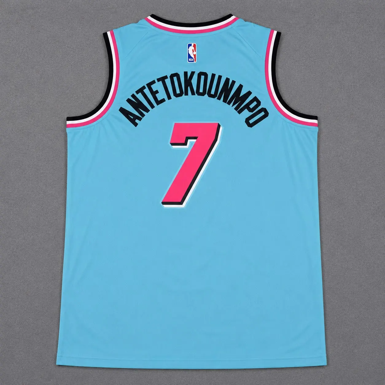 MIAMI HEAT GIANNIS ANTETOKOUNMPO BLUE JERSEY