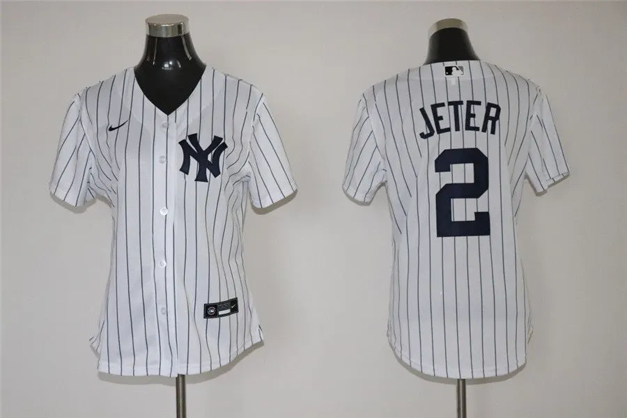 Derek Jeter New York Baseball Jersey – Retro Edition