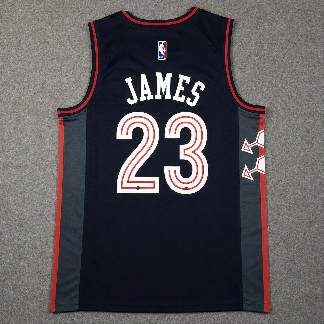 PHILADELPHIA 76ERS LEBRON JAMES BLUE JERSEY