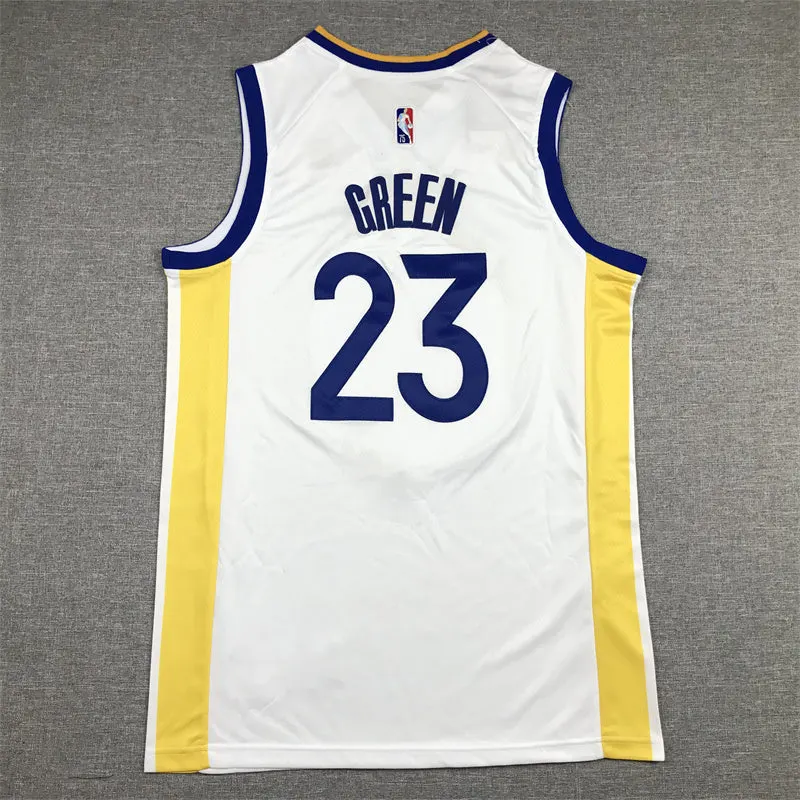 GOLDEN STATE WARRIORS DRAYMOND GREEN WHITE JERSEY