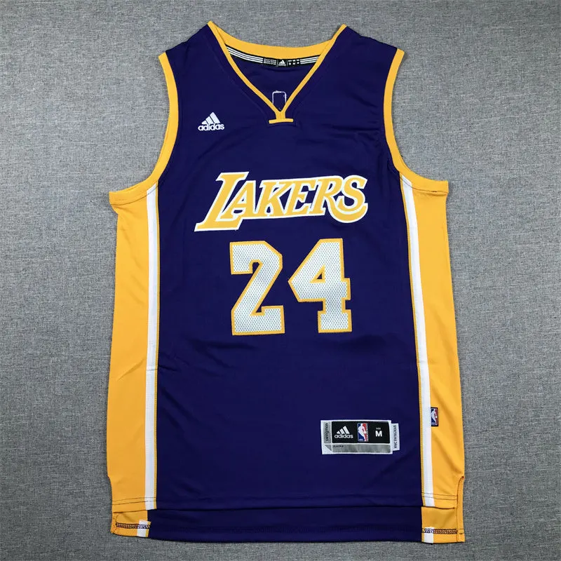 LOS ANGELES LAKERS KOBE BRYANT PURPLE JERSEY