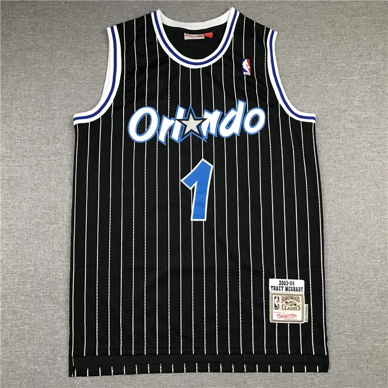 ORLANDO MAGIC TRACY MCGRADY BLACK VINTAGE JERSEY