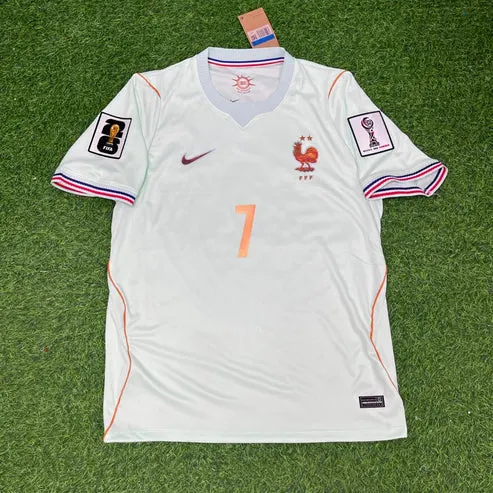 2026 WORLD CUP OUSMANE DEMBELE TEAM FRANCE WHITE JERSEY