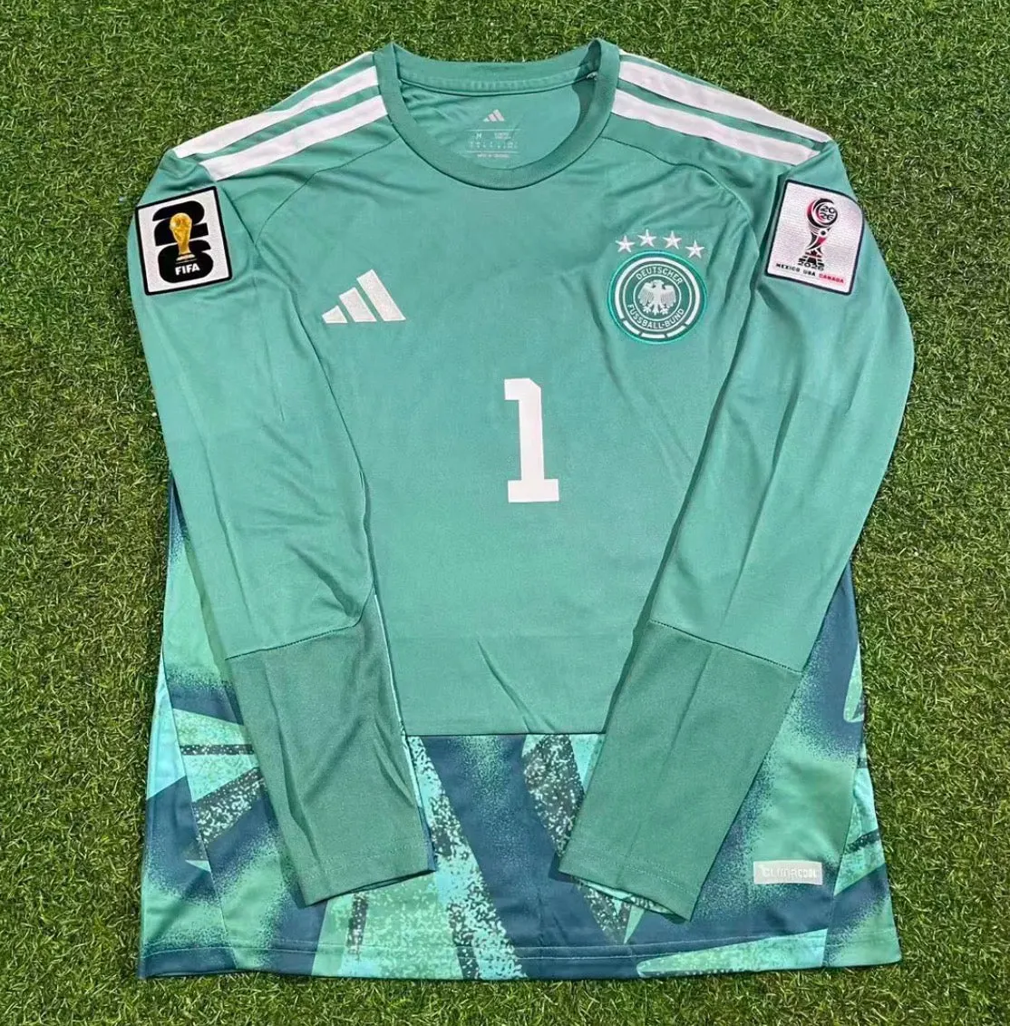 2026 WORLD CUP MANUEL NEUER TEAM GERMANY BLUE JERSEY