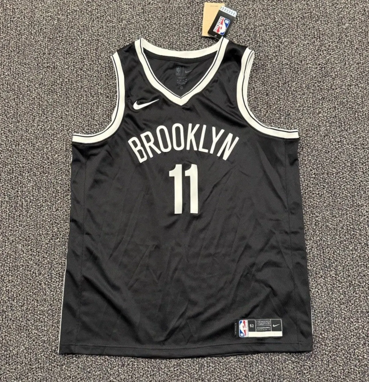 Brooklyn Nets Kyrie Irving Black Jersey