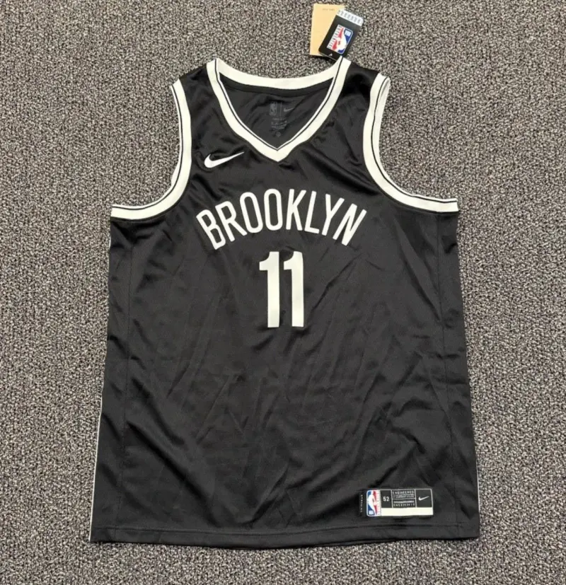 Brooklyn Nets Kyrie Irving Black Jersey