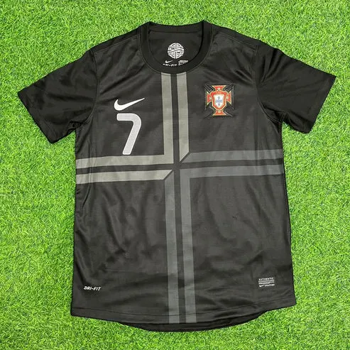 Cristiano Ronaldo Portugal 2014 World Cup Retro Football Jersey