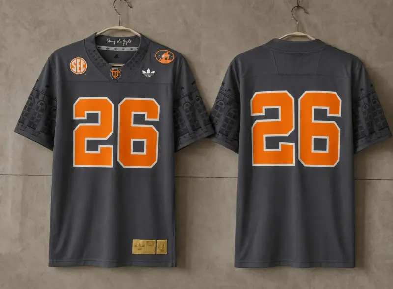 TENNESSEE VOLUNTEERS NEW GREY JERSEY