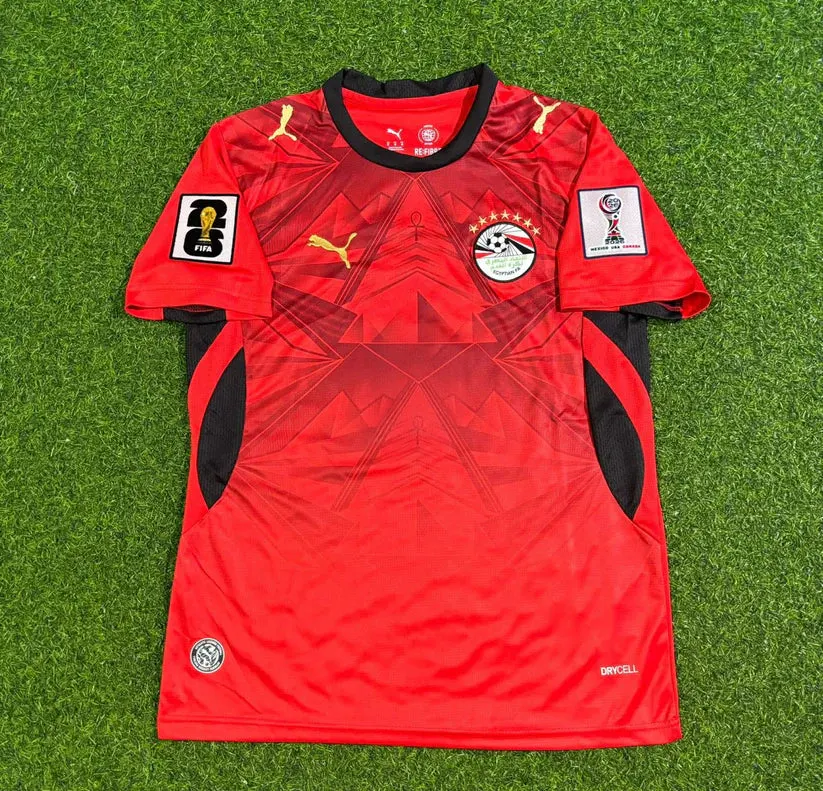 2026 WORLD CUP TREZEGUET TEAM EGYPT RED JERSEY