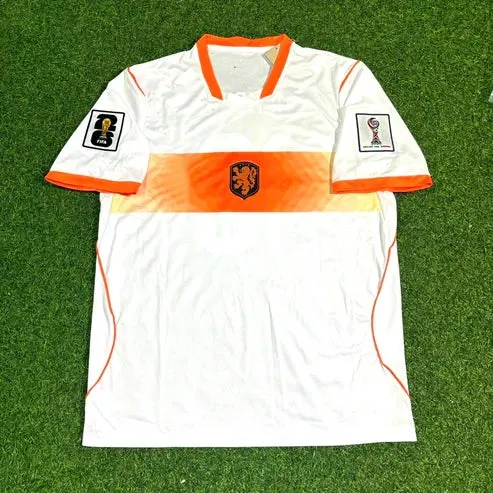 2026 WORLD CUP JORREL HATO TEAM NETHERLANDS WHITE JERSEY