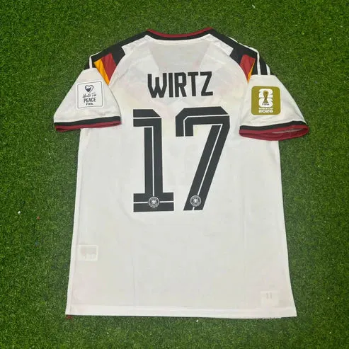 2026 WORLD CUP FLORIAN TEAM GERMANY WHITE JERSEY