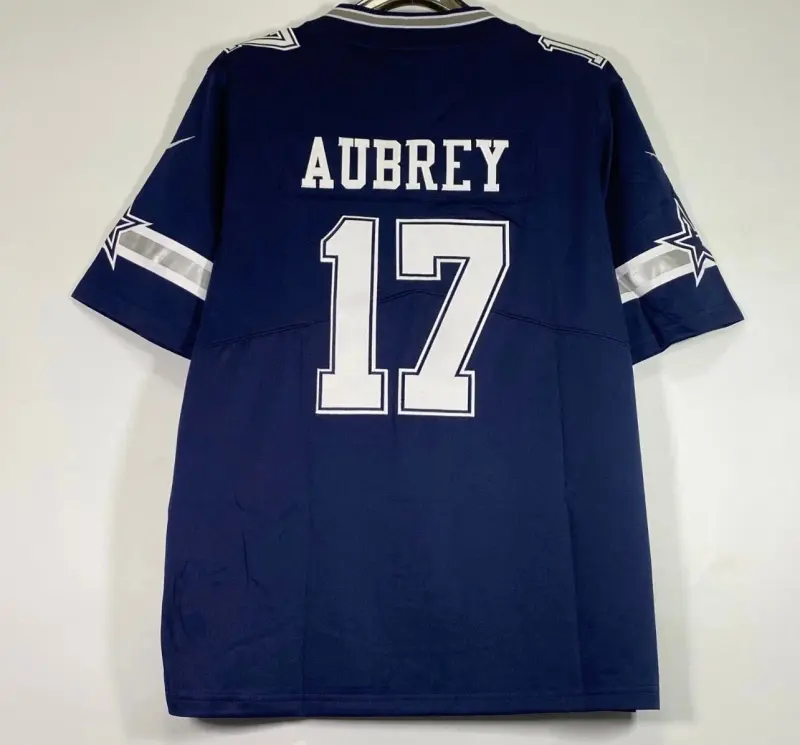 DALLAS COWBOYS BRANDON AUBREY BLUE JERSEY