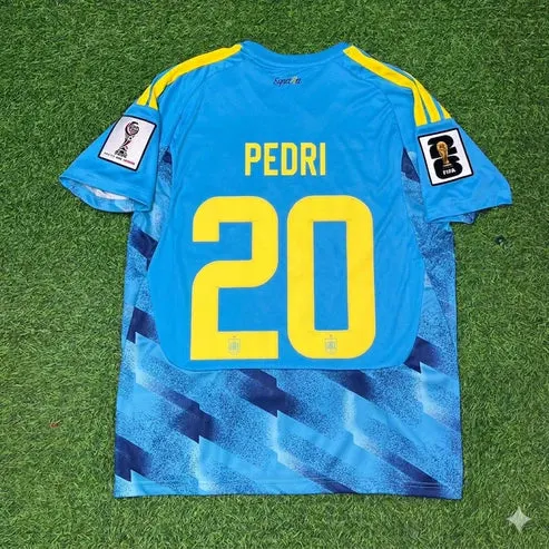 2026 WORLD CUP PEDRI TEAM SPAIN BLUE JERSEY