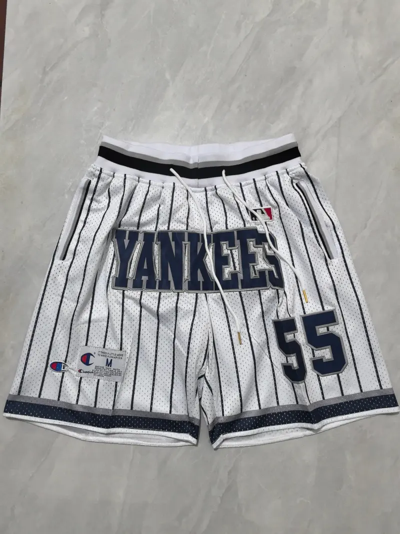 NEW YORK YANKEES WHITE SHORTS