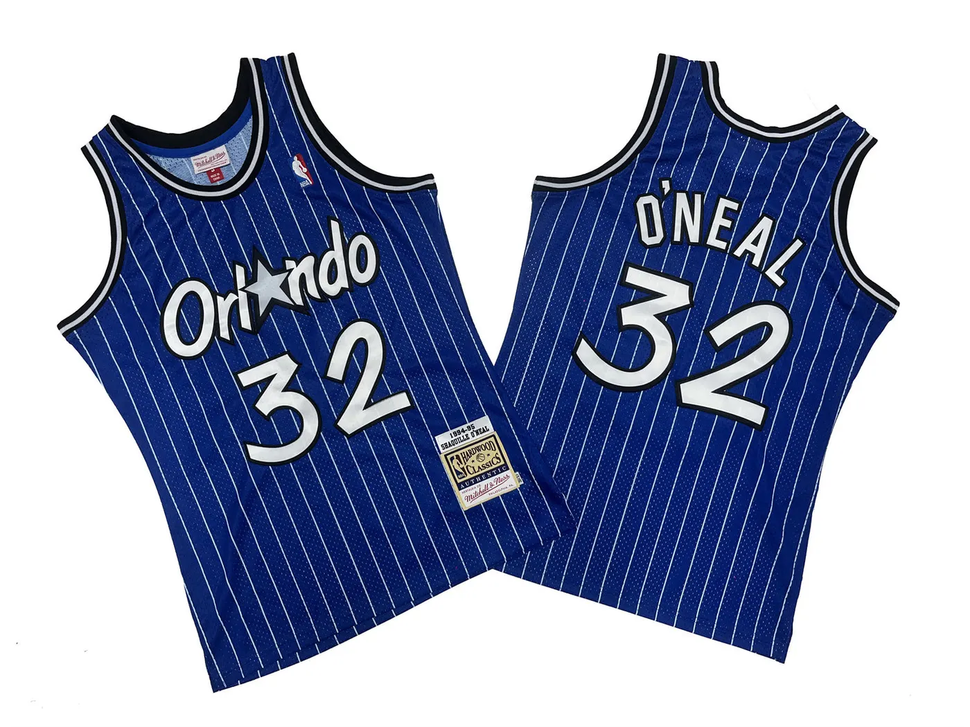 ORLANDO MAGIC SHAQUILLE O’NEAL BLUE VINTAGE JERSEY
