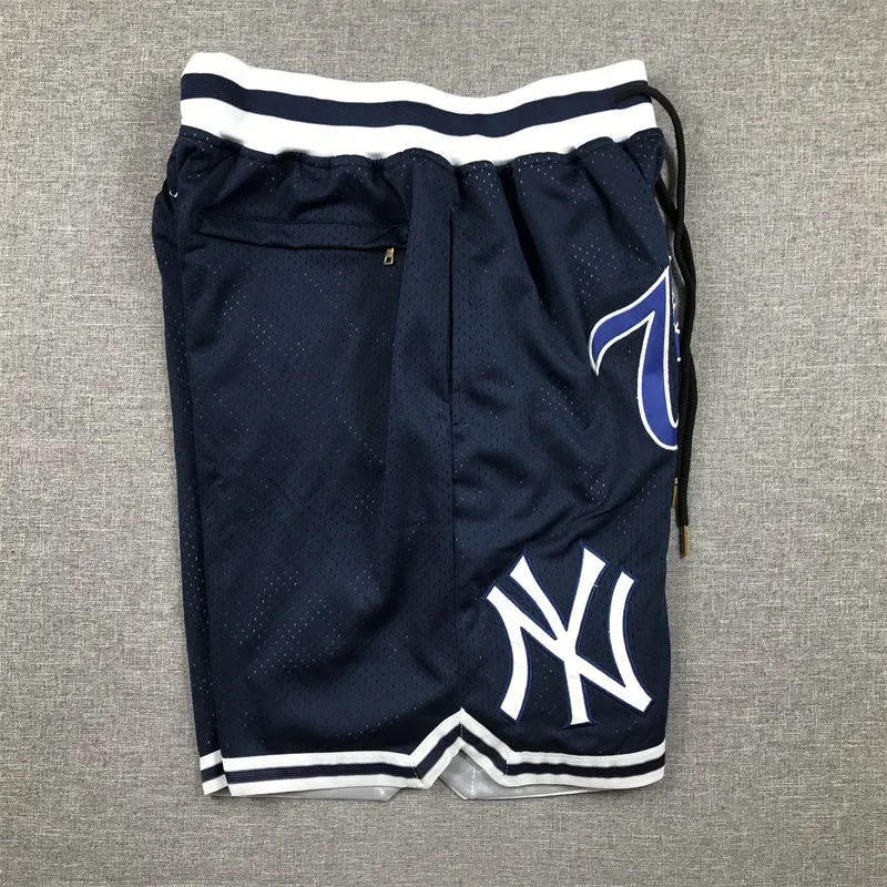 NEW YORK YANKEES BLUE SHORTS