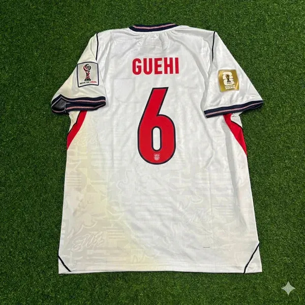 2026 WORLD CUP MARC GUEHI TEAM ENGLAND WHITEJERSEY