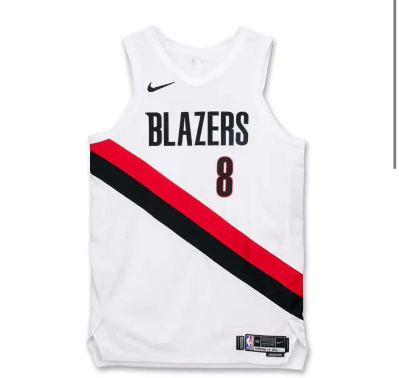 Portland Trail Blazers Deni Avdija White Jersey