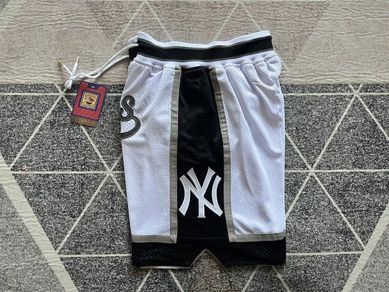 NEW YORK YANKEES WHITE SHORTS