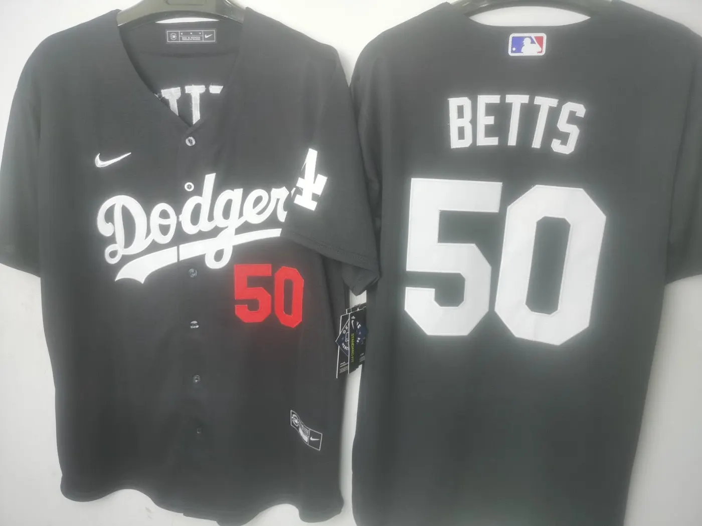 Los Angeles Dodgers Mookie Betts Black Jersey
