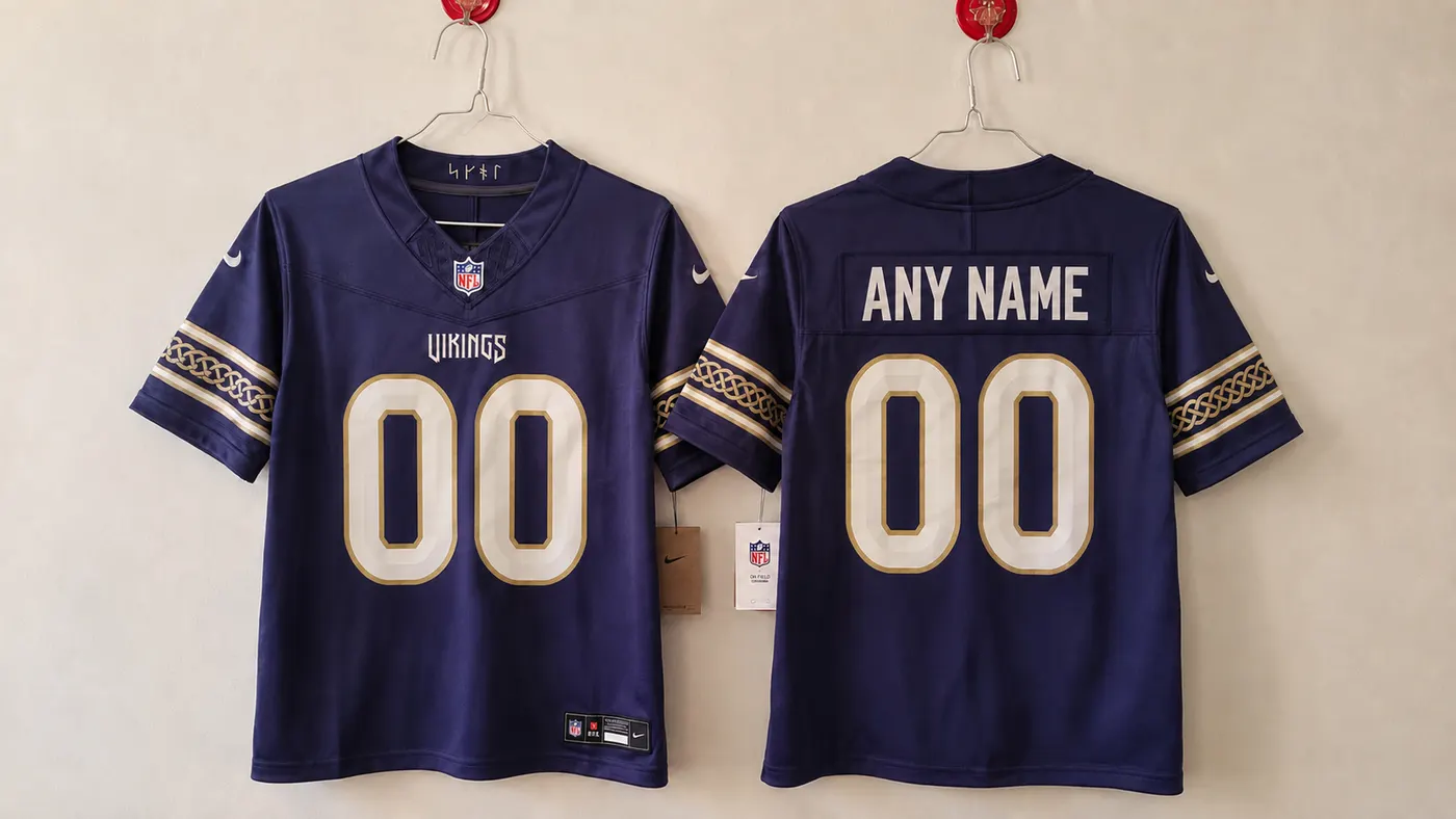 MINNESOTA VIKINGS CUSTOM RIVAL JERSEY 