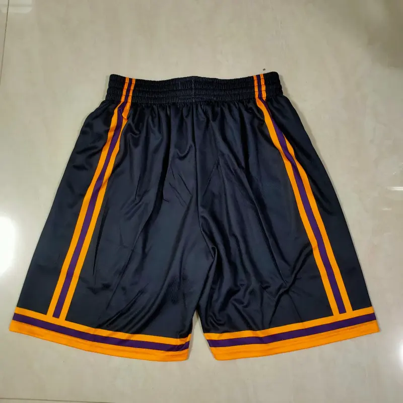 LOS ANGELES LAKERS BLACK SHORTS