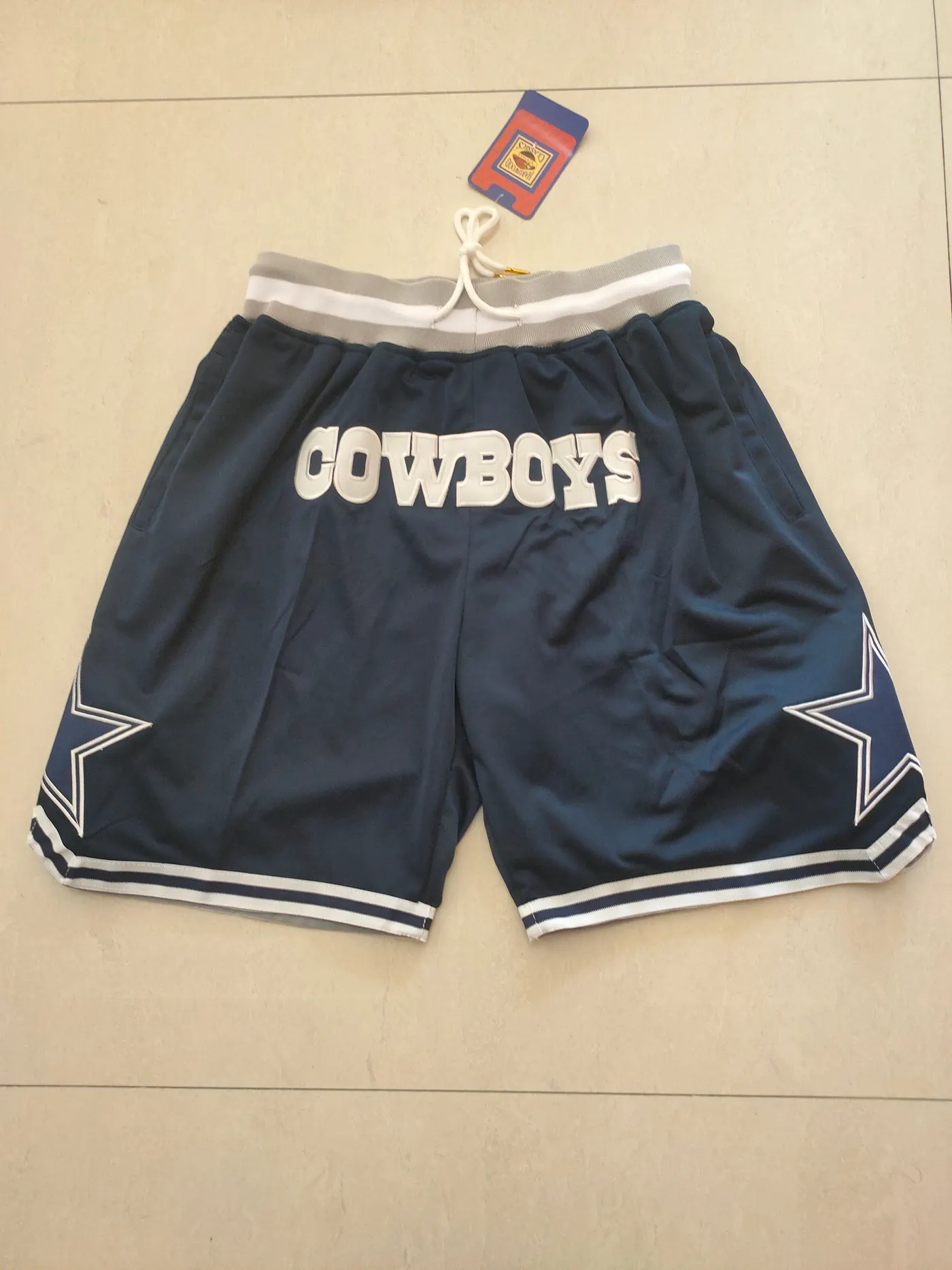 DALLAS COWBOYS BLUE SHORTS