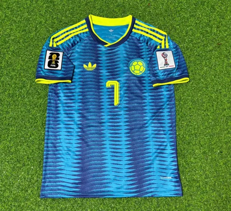 2026 World Cup Luis Diaz Team Colombia Blue Jersey