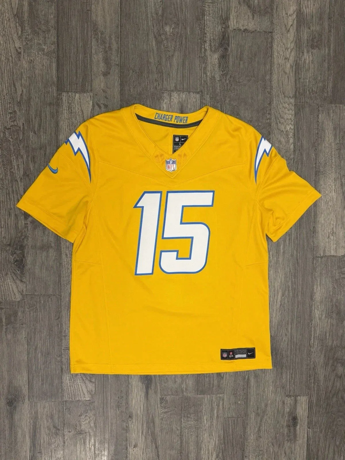LOS ANGELES CHARGERS LADD MCCONKEY YELLOW JERSEY