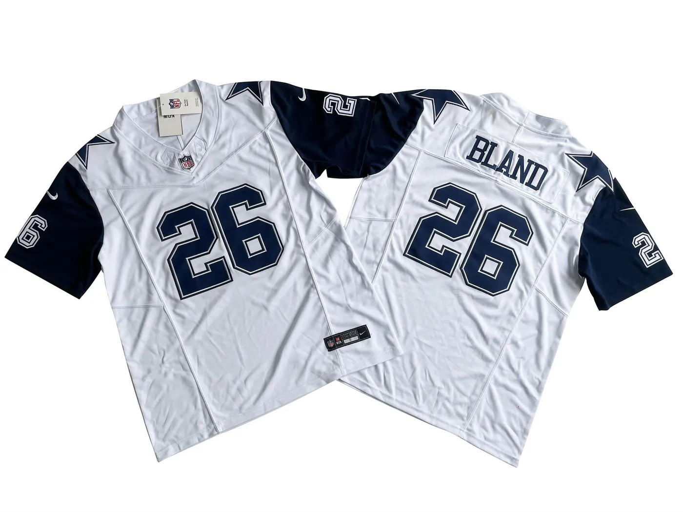 DALLAS COWBOYS DARON BLAND WHITE JERSEY