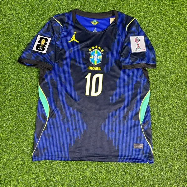 2026 WORLD CUP NEYMAR JR TEAM BRAZIL BLUE JERSEY