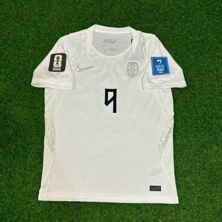 2026 WORLD CUP ERLING BRAUT HAALAND TEAM NORWAY RED JERSEY