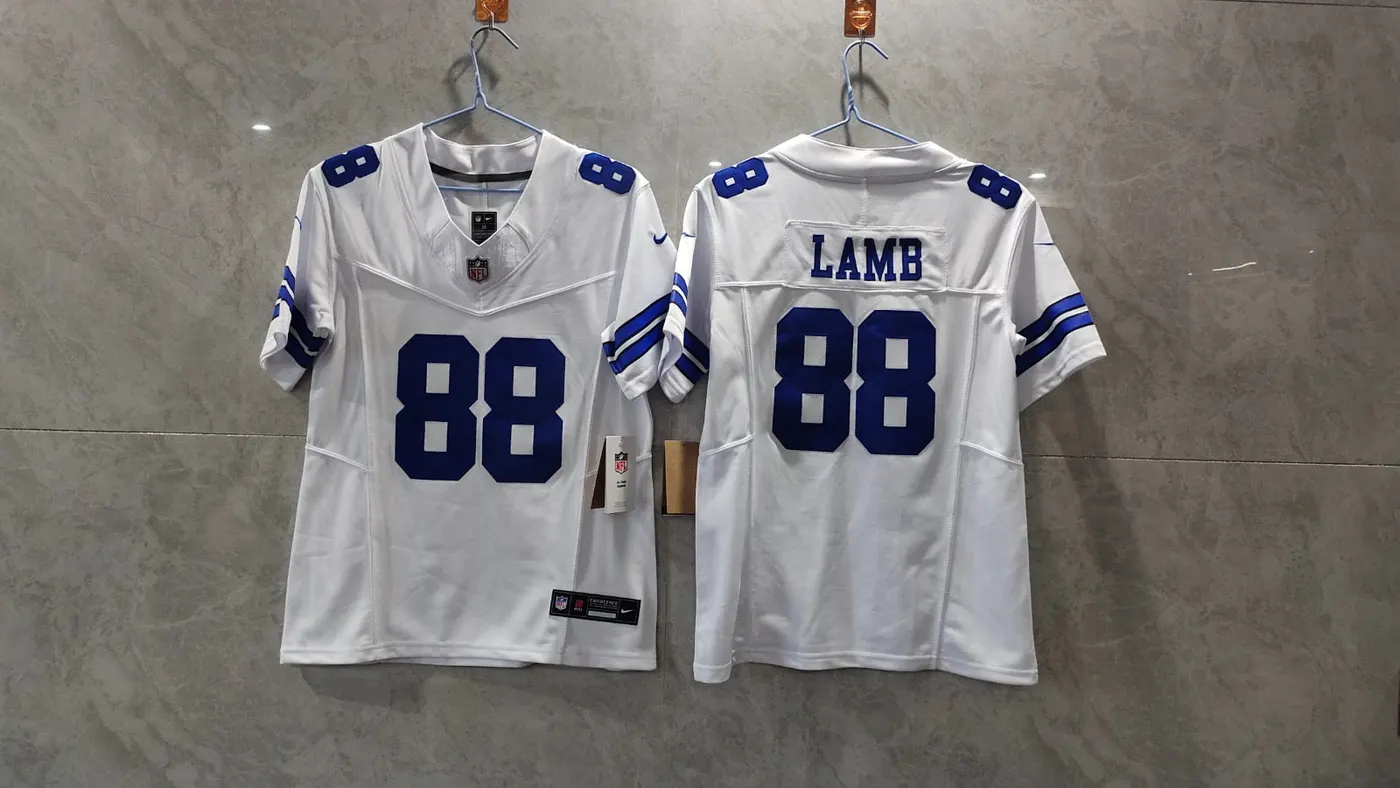 Dallas Cowboys Ceedee Lamb White Jersey