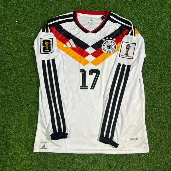 2026 WORLD CUP FLORIAN WIRTZ TEAM GERMANY WHITE JERSEY