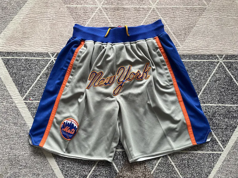 NEW YORK METS GREY SHORTS