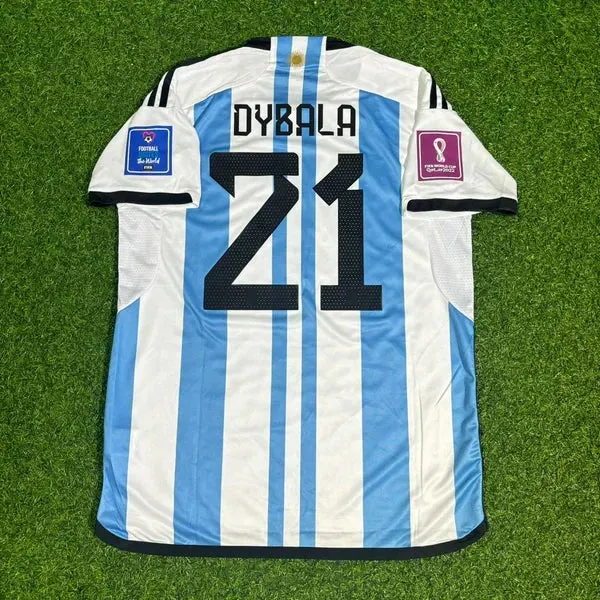 2026 WORLD CUP PAULO DYBALA TEAM ARGENTINA BLUE JERSEY