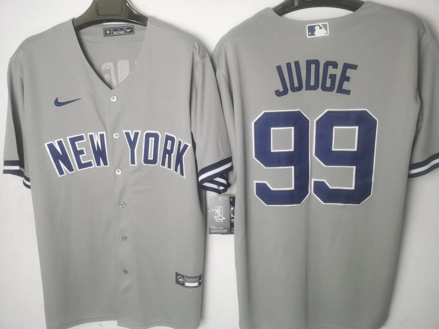 New York Yankees Aaron Judge Grey Jersey