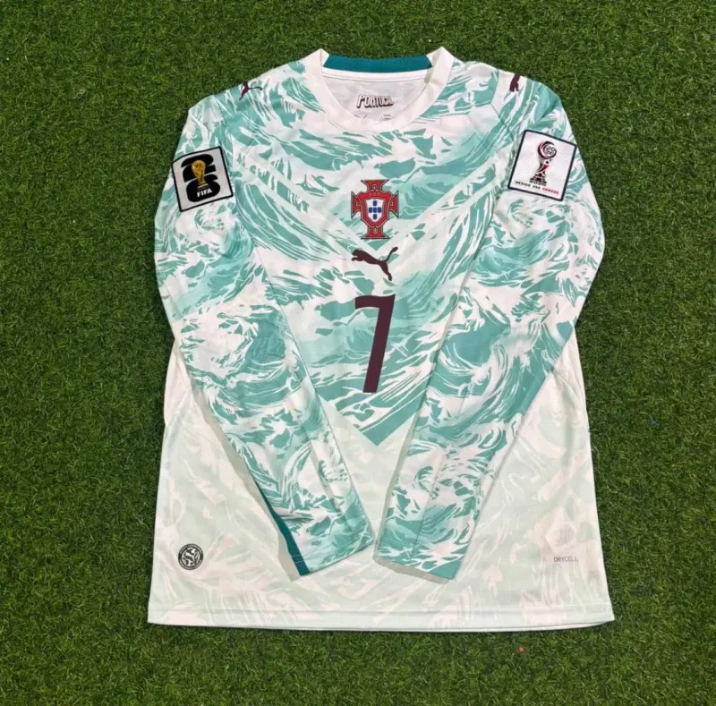 2026 World Cup Cristiano Ronaldo Team Portugal Blue Jersey