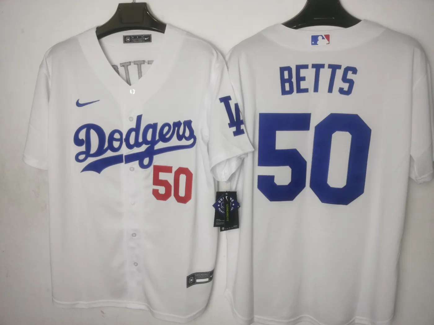 Los Angeles Dodgers Mookie Betts White Jersey
