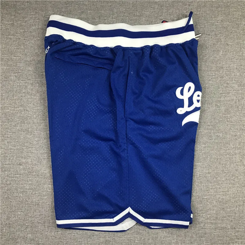 LOS ANGELES DODGERS BLUE SHORTS
