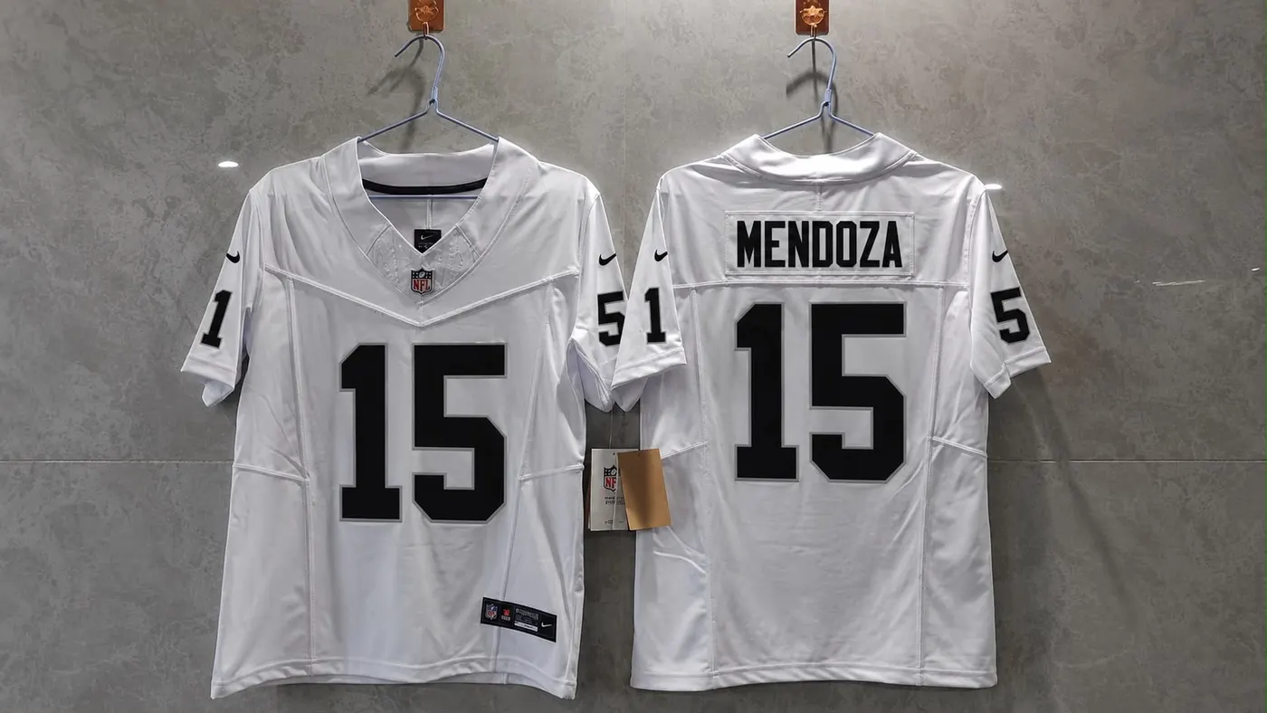 Fernando Mendoza Las Vegas Raiders Away Football Jersey