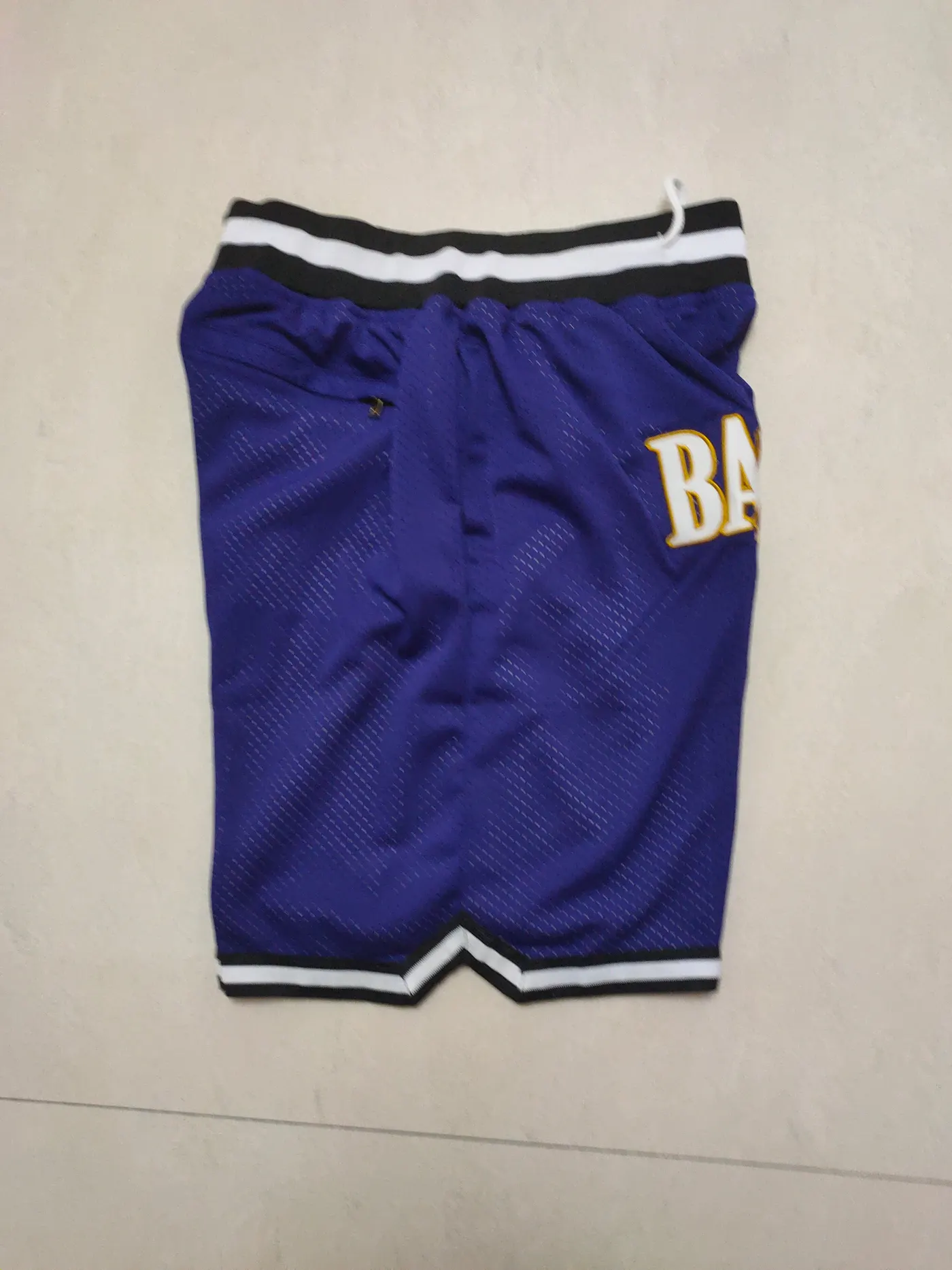 BALTIMORE RAVENS PURPLE SHORTS